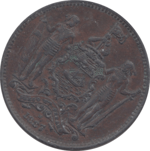 1887 BORNEO ONE CENT - WORLD COINS - Cambridgeshire Coins