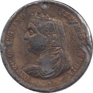 1887 BOROUGH OF PLYMOUTH MEDALLION - MEDALLIONS - Cambridgeshire Coins