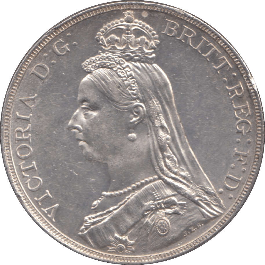 1887 CROWN ( AUNC ) - Crown - Cambridgeshire Coins