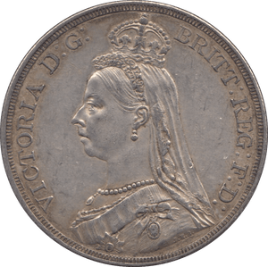 1887 CROWN ( EF ) 1 - Crown - Cambridgeshire Coins