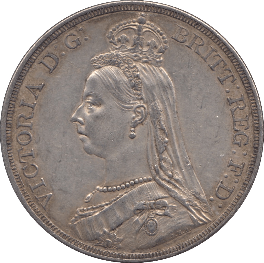 1887 CROWN ( EF ) 1 - Crown - Cambridgeshire Coins
