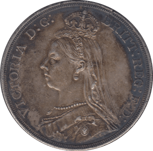 1887 CROWN ( EF ) 6 - CROWN - Cambridgeshire Coins