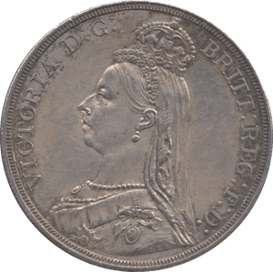 1887 CROWN ( EF ) 6 - Crown - Cambridgeshire Coins