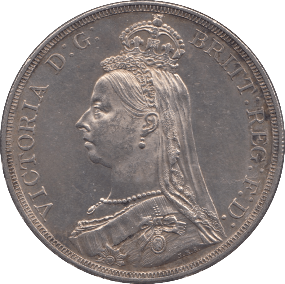 1887 CROWN ( EF ) 6 - Crown - Cambridgeshire Coins