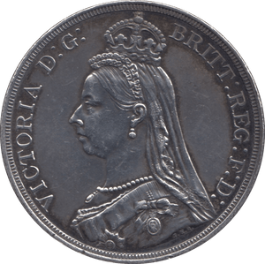 1887 CROWN ( EF ) - Crown - Cambridgeshire Coins