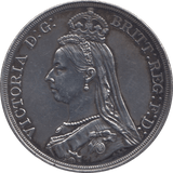 1887 CROWN ( EF ) - Crown - Cambridgeshire Coins