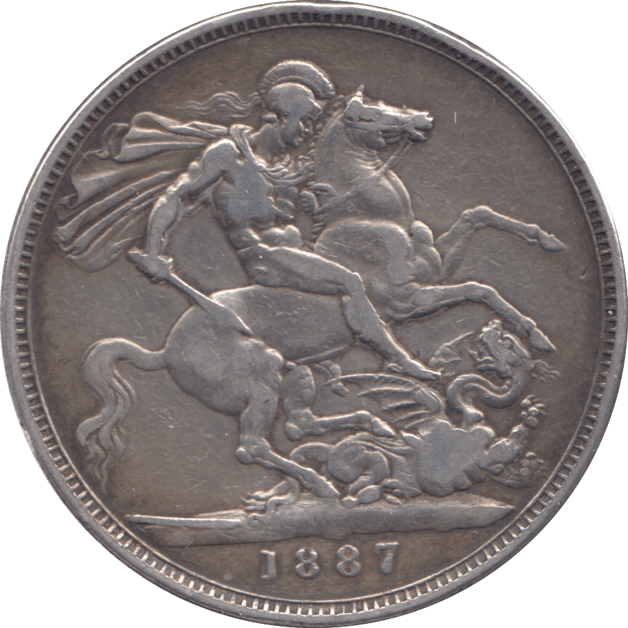 1887 CROWN ( GF ) 2 - Crown - Cambridgeshire Coins