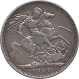 1887 CROWN ( GF ) 2 - Crown - Cambridgeshire Coins
