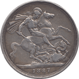 1887 CROWN ( GF ) 2 - Crown - Cambridgeshire Coins