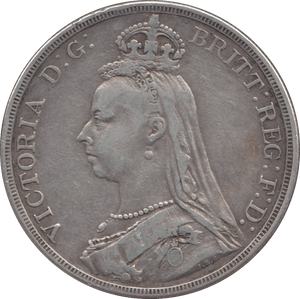 1887 CROWN ( GF ) - Crown - Cambridgeshire Coins