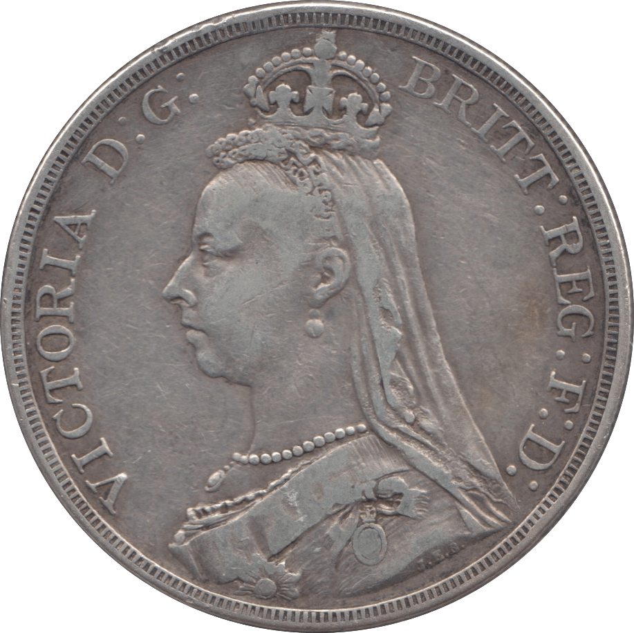 1887 CROWN ( GF ) - Crown - Cambridgeshire Coins