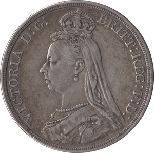 1887 CROWN ( GF ) - Crown - Cambridgeshire Coins