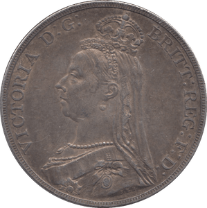 1887 CROWN ( GVF ) 1 - Crown - Cambridgeshire Coins