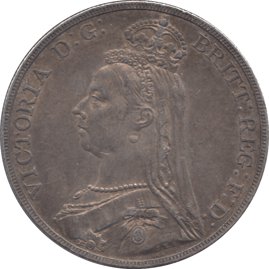 1887 CROWN ( GVF ) 1 - Crown - Cambridgeshire Coins