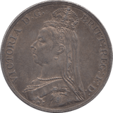 1887 CROWN ( GVF ) 1 - Crown - Cambridgeshire Coins