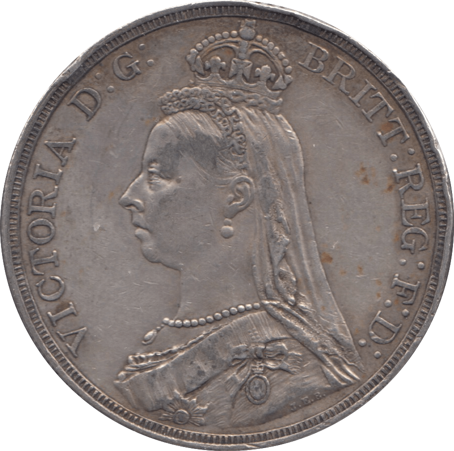 1887 CROWN ( GVF ) 2 - Crown - Cambridgeshire Coins