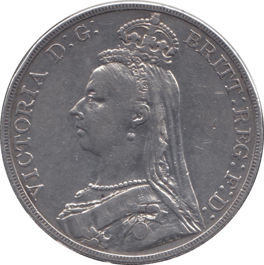 1887 CROWN ( GVF ) 3 - Crown - Cambridgeshire Coins