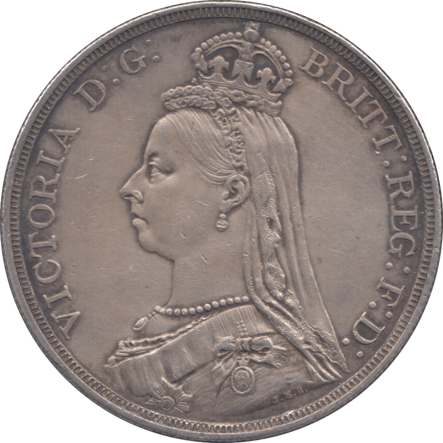 1887 CROWN ( GVF ) 4 - Crown - Cambridgeshire Coins