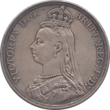 1887 CROWN ( GVF ) 4 - Crown - Cambridgeshire Coins