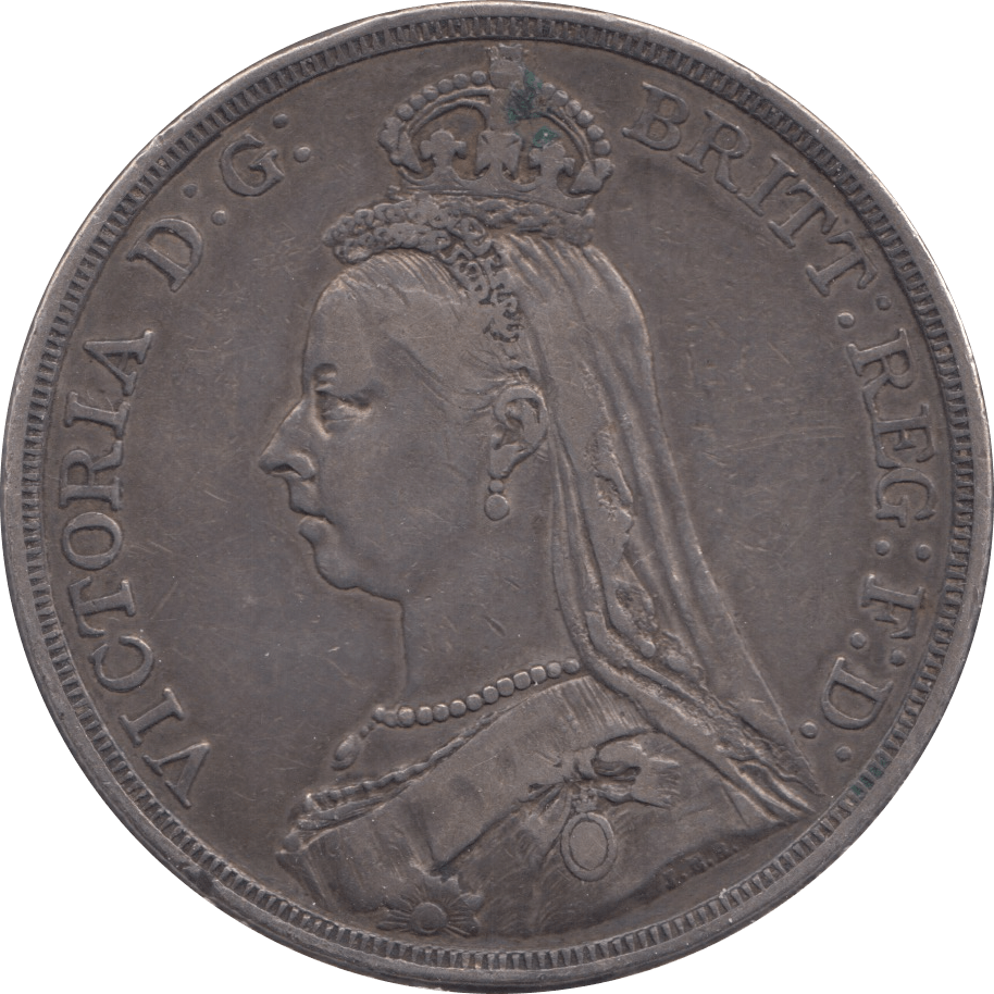 1887 CROWN ( GVF ) 5 - Crown - Cambridgeshire Coins