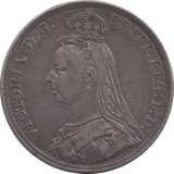 1887 CROWN ( GVF ) 5 - Crown - Cambridgeshire Coins