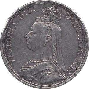 1887 CROWN ( GVF ) 5 - Crown - Cambridgeshire Coins
