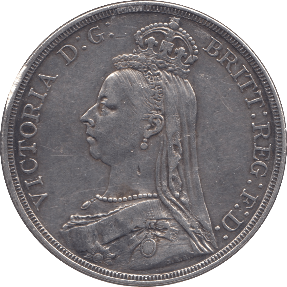 1887 CROWN ( GVF ) 5 - Crown - Cambridgeshire Coins