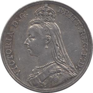 1887 CROWN ( GVF ) 6 - Crown - Cambridgeshire Coins