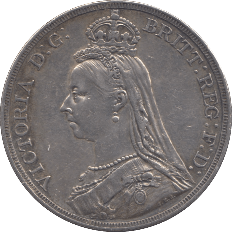 1887 CROWN ( GVF ) 6 - Crown - Cambridgeshire Coins