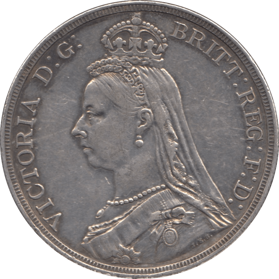 1887 CROWN ( GVF ) - Crown - Cambridgeshire Coins