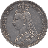 1887 CROWN ( GVF ) - Crown - Cambridgeshire Coins