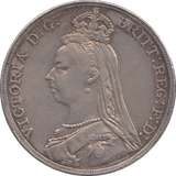 1887 CROWN ( GVF ) - Crown - Cambridgeshire Coins