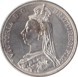 1887 CROWN ( UNC ) - Crown - Cambridgeshire Coins