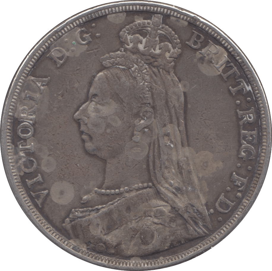 1887 CROWN ( VF ) 1 - Crown - Cambridgeshire Coins