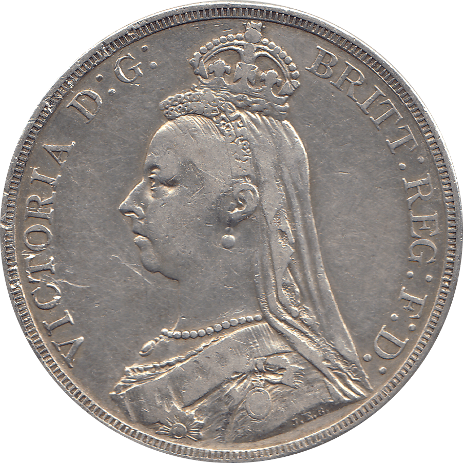 1887 CROWN ( VF ) 6 - Crown - Cambridgeshire Coins