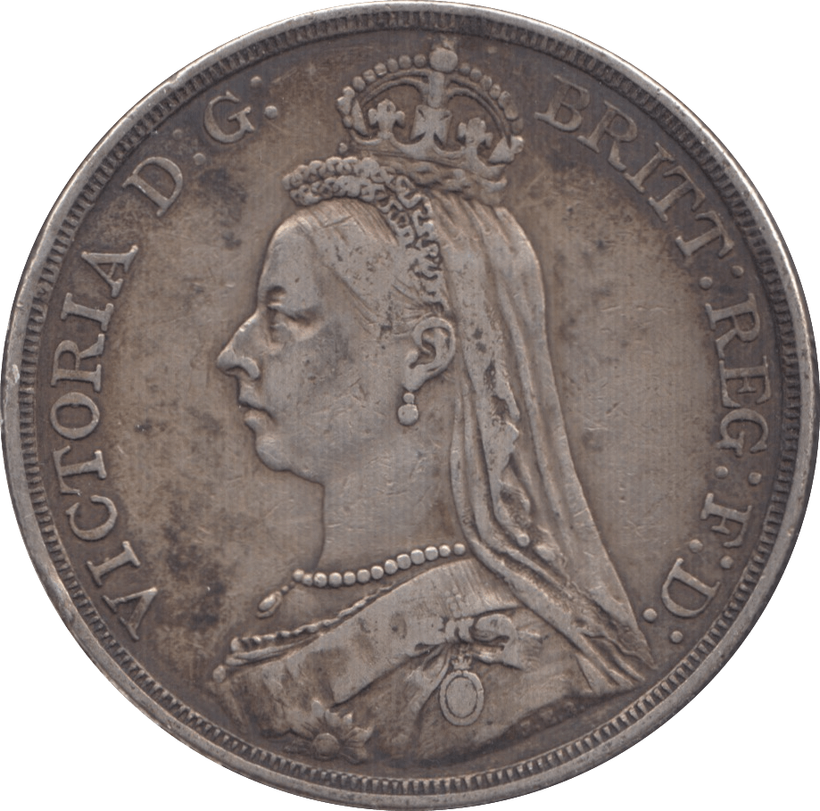 1887 CROWN ( VF ) - Crown - Cambridgeshire Coins