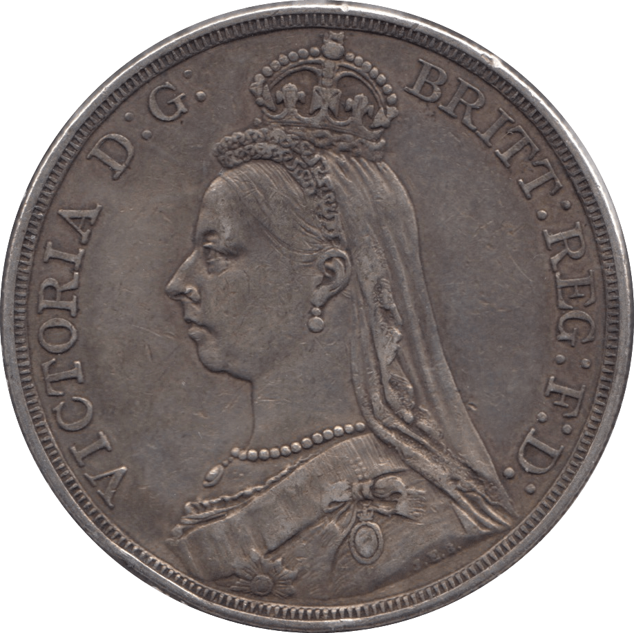 1887 CROWN ( VF ) - Crown - Cambridgeshire Coins