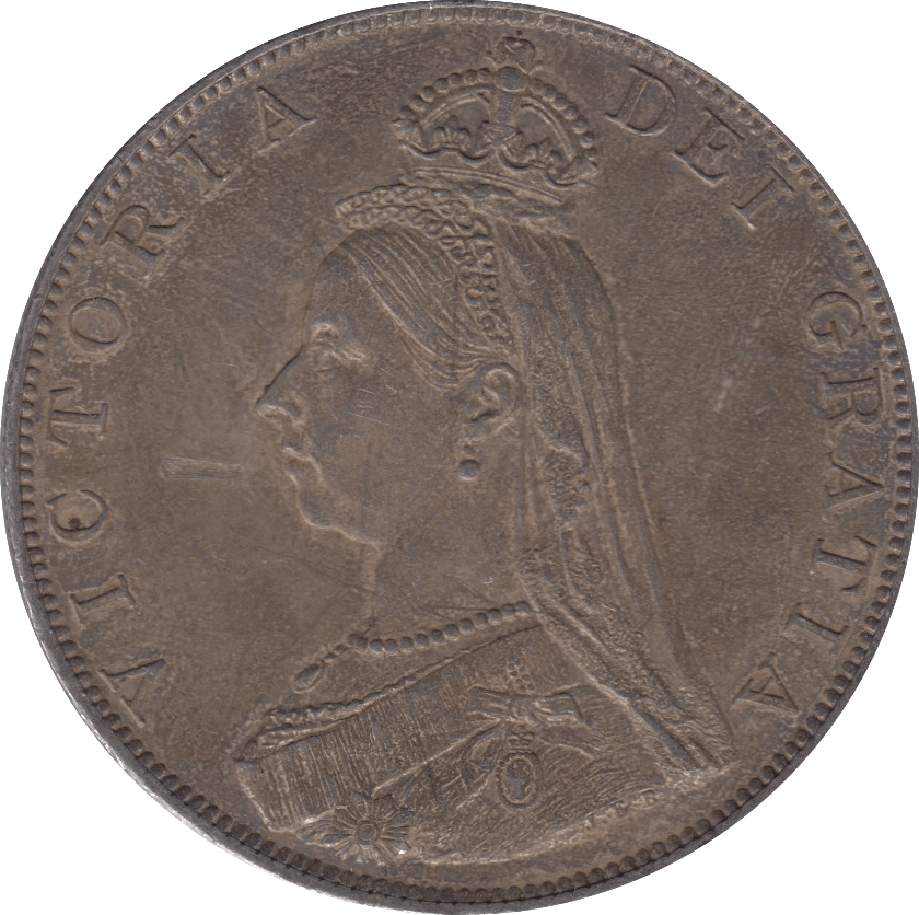 1887 DOUBLE FLORIN ( AUNC ) 4 - Double Florin - Cambridgeshire Coins