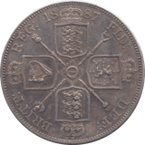 1887 DOUBLE FLORIN ( AUNC ) 6 - Double Florin - Cambridgeshire Coins