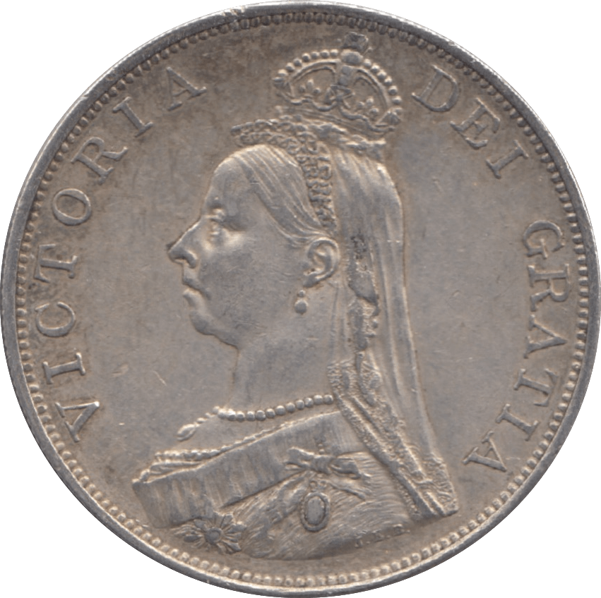 1887 DOUBLE FLORIN ( EF ) 10 - Double Florin - Cambridgeshire Coins