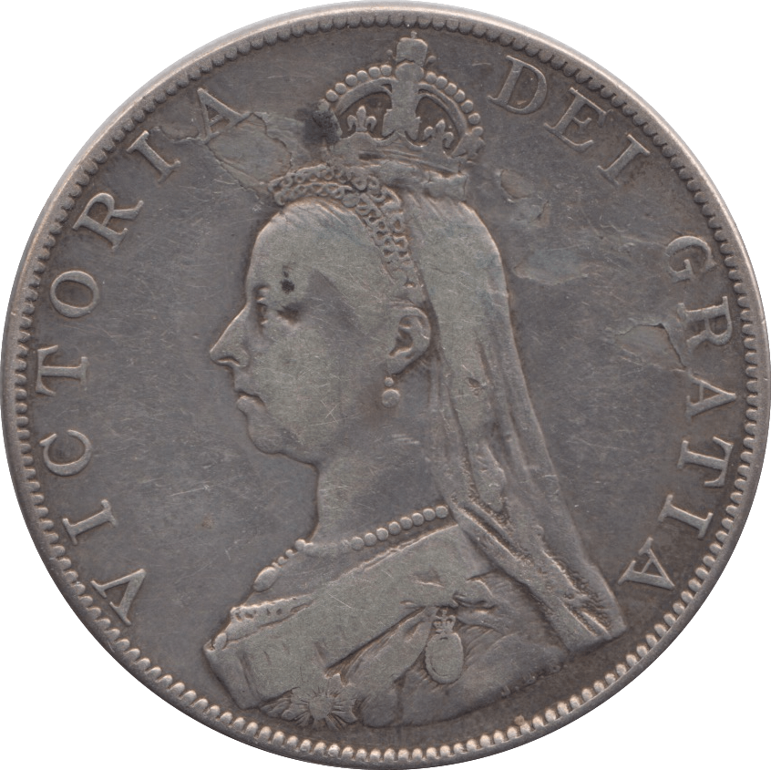 1887 DOUBLE FLORIN ( GF ) 2 - DOUBLE FLORIN - Cambridgeshire Coins