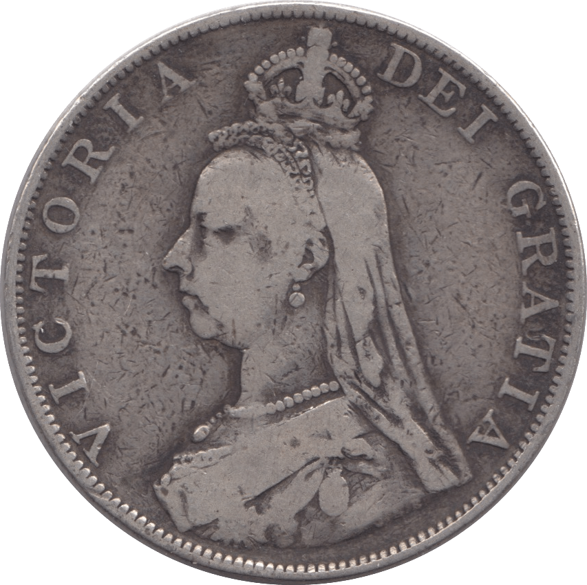 1887 DOUBLE FLORIN ( GF ) - Double Florin - Cambridgeshire Coins