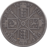 1887 DOUBLE FLORIN ( GF ) - DOUBLE FLORIN - Cambridgeshire Coins