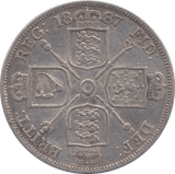 1887 DOUBLE FLORIN ( GVF ) 10 - double florin - Cambridgeshire Coins