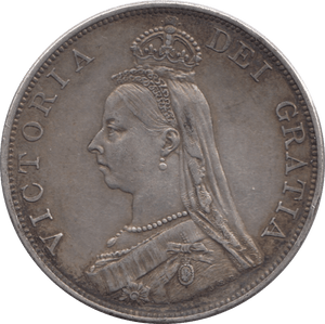 1887 DOUBLE FLORIN ( GVF ) - Double Florin - Cambridgeshire Coins