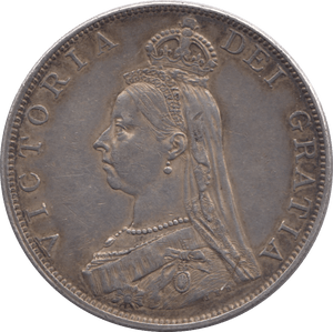 1887 DOUBLE FLORIN ( GVF ) - Double Florin - Cambridgeshire Coins