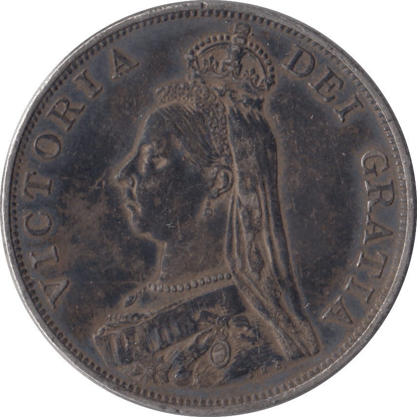 1887 DOUBLE FLORIN ( GVF ) - Double Florin - Cambridgeshire Coins