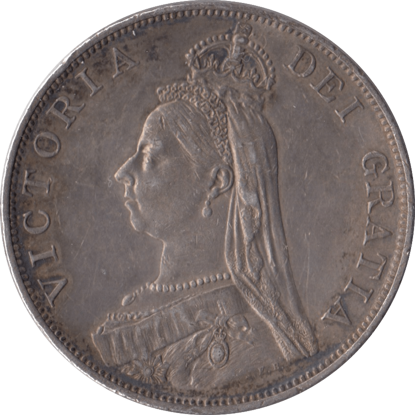 1887 DOUBLE FLORIN ( GVF ) - Double Florin - Cambridgeshire Coins