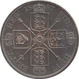 1887 DOUBLE FLORIN ( UNC ) - Double Florin - Cambridgeshire Coins