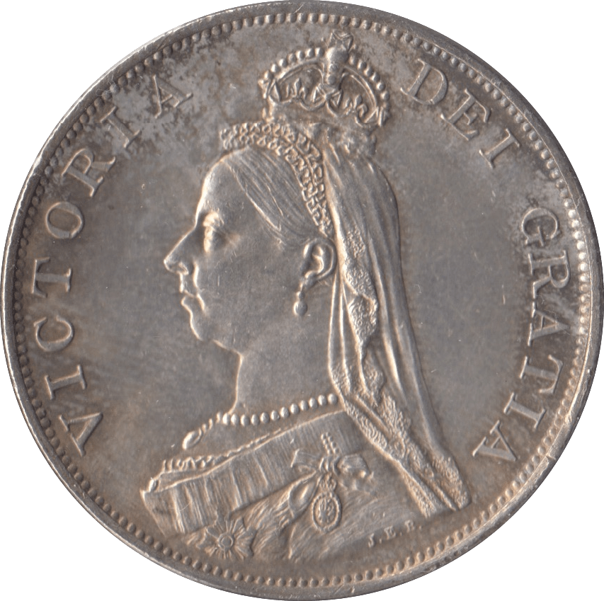 1887 DOUBLE FLORIN ( UNC ) - Double Florin - Cambridgeshire Coins